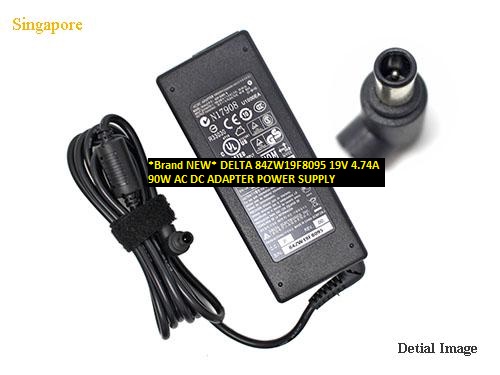 *Brand NEW* DELTA 19V 4.74A 84ZW19F8095 90W AC DC ADAPTER POWER SUPPLY